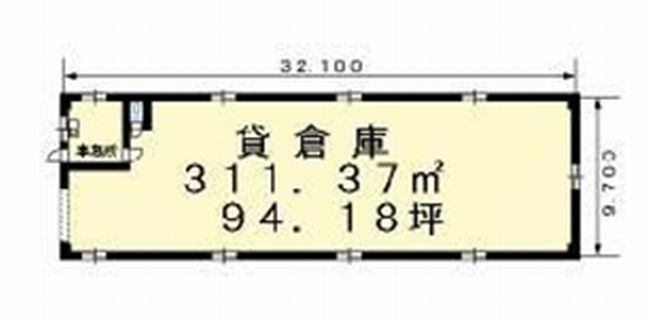 静岡県富士市増川468-5　平面図