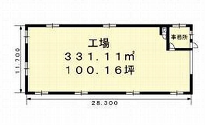 静岡県富士市依田橋字芝添366-1　平面図