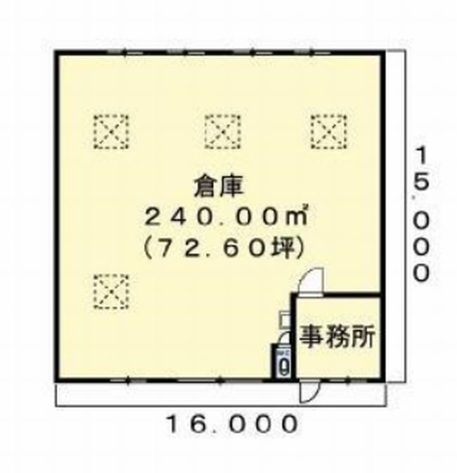 茨城県笠間市南友部字原590-1　平面図