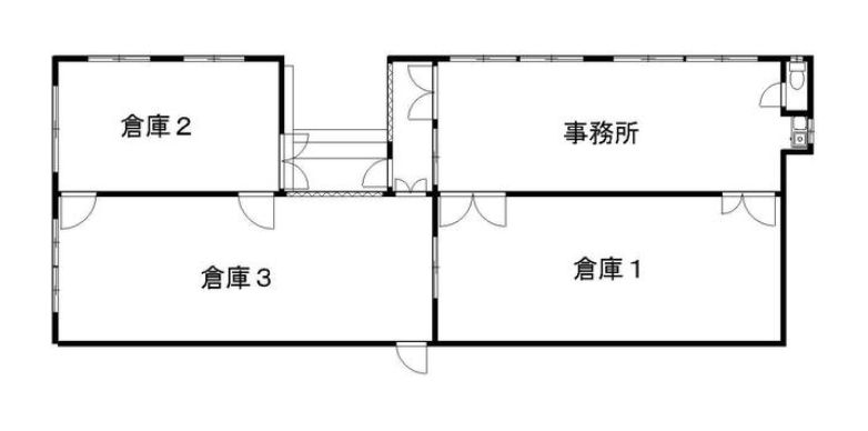 山梨県富士吉田市上吉田　平面図