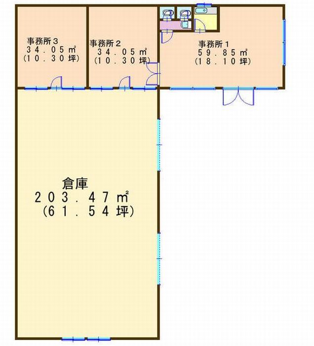 静岡県沼津市西沢田　間取