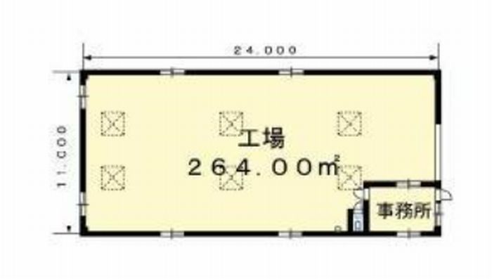 静岡県榛原郡吉田町川尻1037-1　平面図