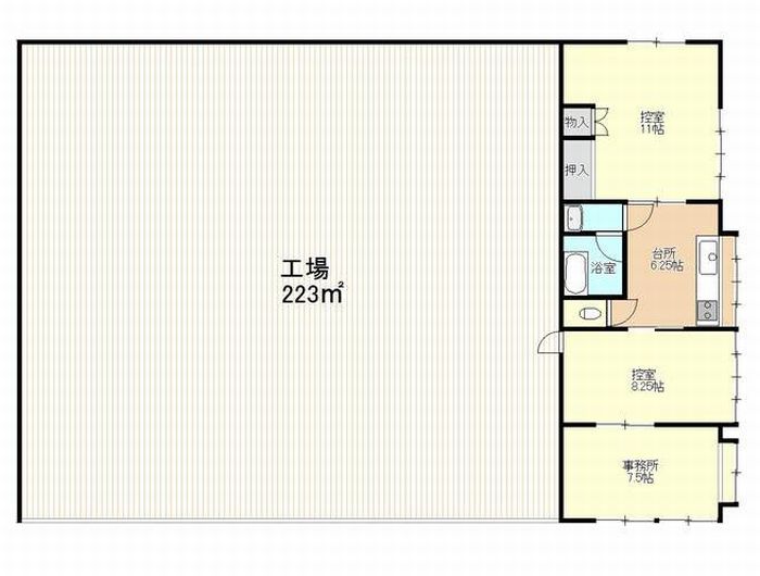 群馬県前橋市東片貝町273-2　平面図