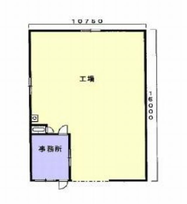 茨城県下妻市福田2174-43　平面図